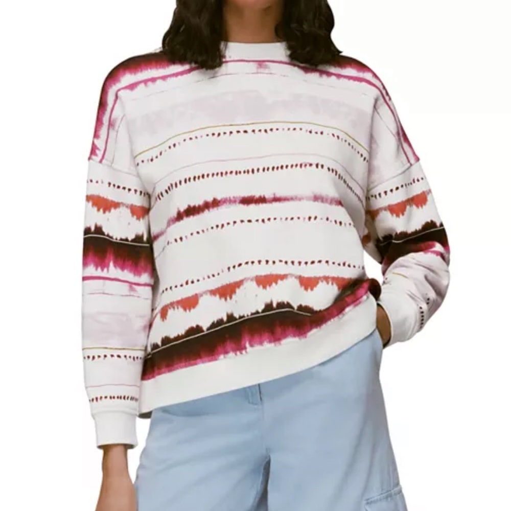 NWT Whistles Tie Dyed Horizon Sweatshirt